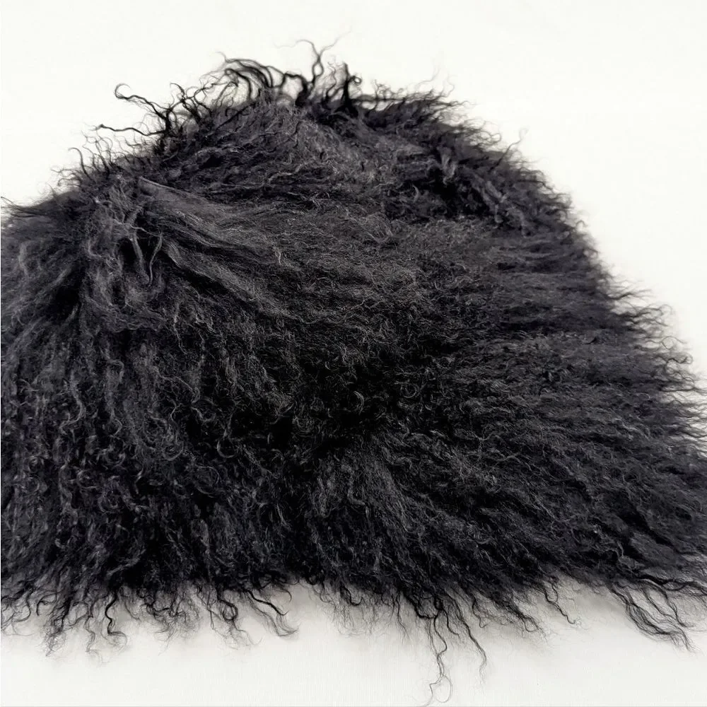 Too Cool To Sell Full length Mongolian Fur Collar - Picture 3 of 5